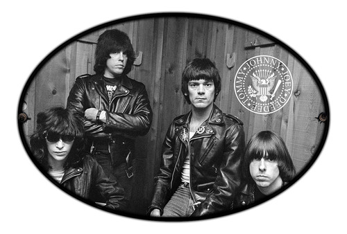 #66 - Cuadro Decorativo Vintage Rock - The Ramones No Chapa