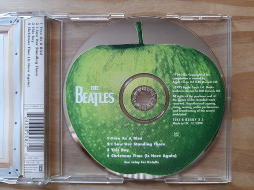 The Beatles - Free As A Bird - Cd Importado Uk - Como Nuevo