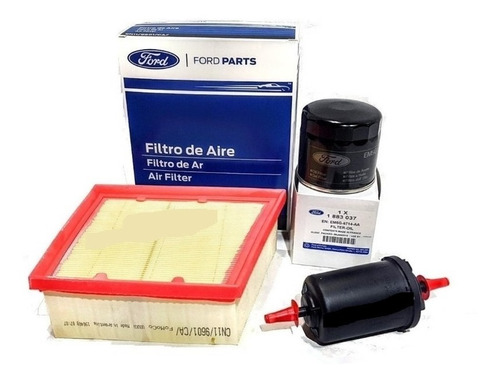 Kit X4 Filtros Para Ford Fiesta Kinetic 1.6 2014 Sin Aceite 