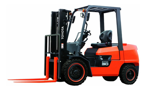 Imagen 3 de 11 de Autoelevador Toyota Nafta/gas Fgzn25 2.5t