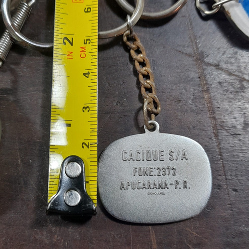 Imagem 3 de 3 de Chaveiro Jeep Antigo Concessionária Cacique Apucarana Antigo
