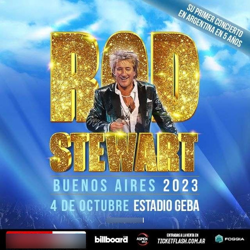 Entradas Rod Stewart - 04 De Octubre - Geba - Campo