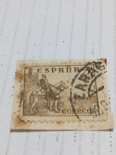 Estampilla De España   -1320-      5 Ctvs        (4)
