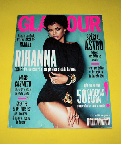 Rihanna Revista Glamour Francia 2014