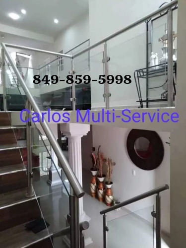 Barandas, Pasamanos. 849-859-5998.