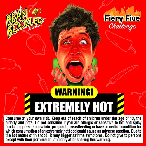 Jelly Belly Bean Boozled Fiery Five 99gr.-