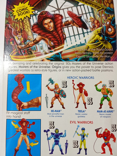 Teela New For 20 - Masters Of The Universe (Usado)