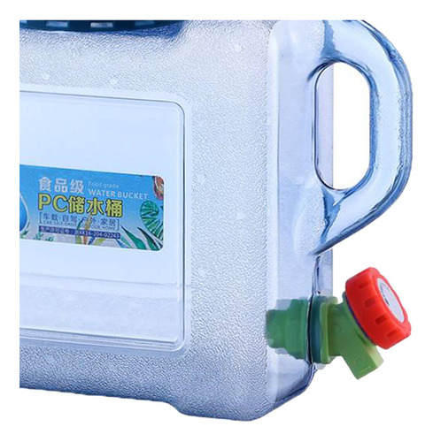 Contenedor De Botella De Agua Portátil De Gran Capacidad 5l