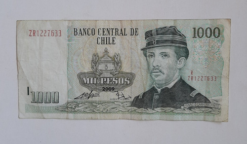 Billete De 1000 Pesos Año 2009