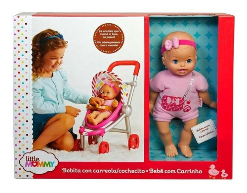 Little Mommy Muñeca + Coche Original / Envio Gratis