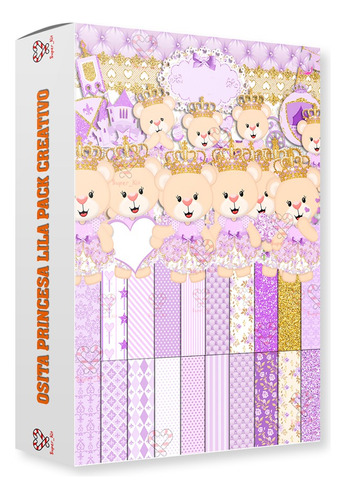 Osita Princesa Lila Cliparts Png Papeles Fondos 