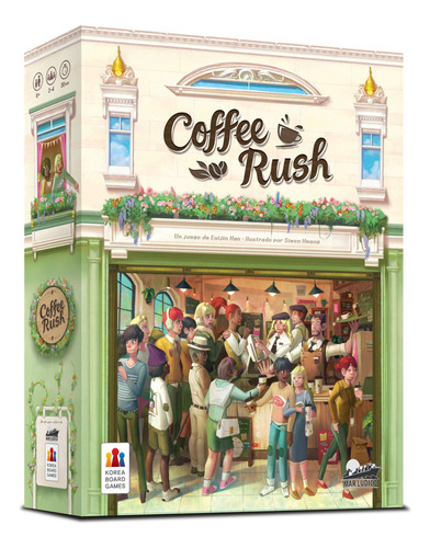 Mar Lúdico Coffee Rush Juego De Mesa - En Español