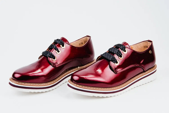 Zapatos Color Vino Nina | MercadoLibre 📦