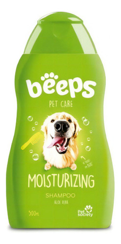 Beeps Moisturizing Shampoo 502 Ml Fragancia Manzana Verde