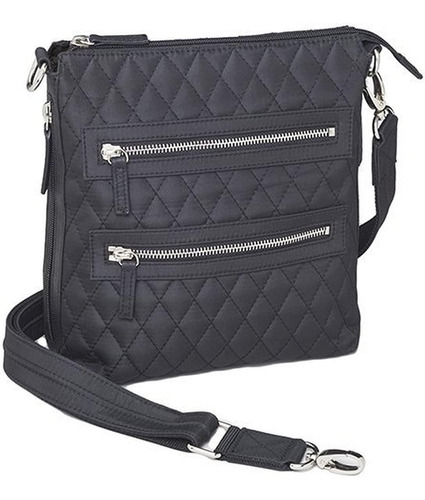 Gun Toten Mamas Quilted Microfiber Cross Body Saco Plano, Ne