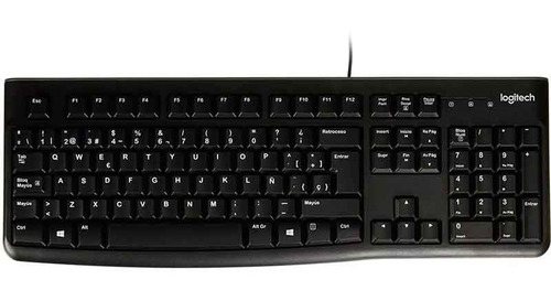 Teclado Logitech K120 Usb Alámbrico Español 920-002499