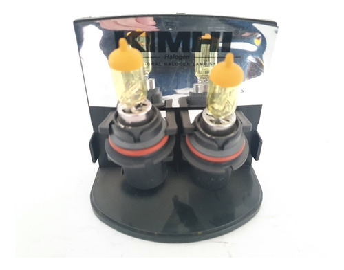 Imagen 1 de 4 de Focos Halogeno 9004 Amarillo Yellow Euro 65/45 Alta Baja
