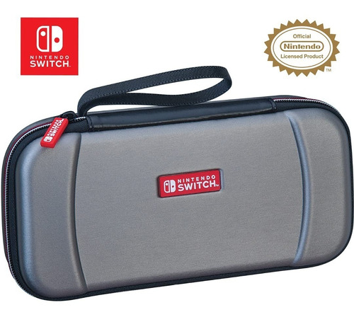 Estuche Nintendo Switch Oled Elite Titanio Y Estuche Juegos