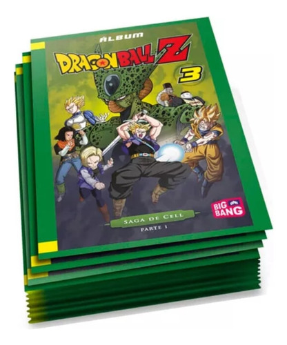 Pack 10 Sobres Dragon Ball Z 3 Saga De Cell. Big Bang 2024