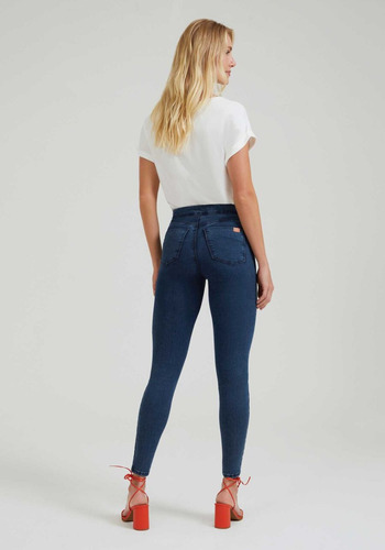 Calça Jeans Fit For Me Sem Zíper Cinturamédia Lunender 47738