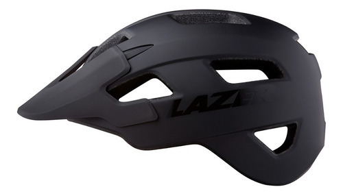 Imagen 4 de 5 de Casco De Bicicleta Lazer Chiru Talle M Color Negro Mate