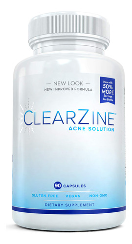 Clearzine Pastillas Para El Acne Para Adolescentes Y Adultos