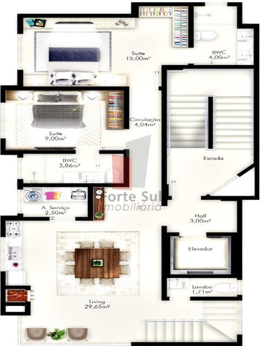 Imagem 3 de 4 de Apartamento - L459 - 33706567