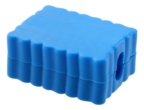 Soporte De Goma Con Cabezal De Lote Azul De 32 Orificios, Pu