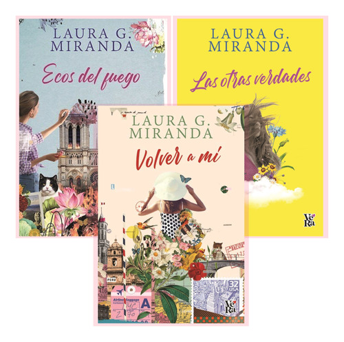 Pack L. Miranda - Volver A Mi + Ecos Del Fuego + Otras Verda