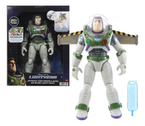 Buzz Lightyear Jetpack Figura Con Vapor Luz Y Sonido Mattel