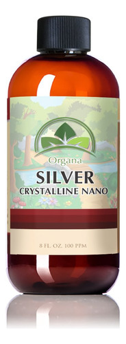 Organa Nano Colloidal Silver (100 Ppm), La Mejor Plata Coloi
