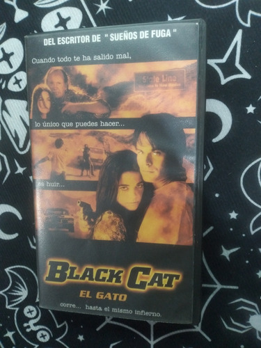 Black Cat: El Gato Corre Hasta El Mismo Infierno - Vhs