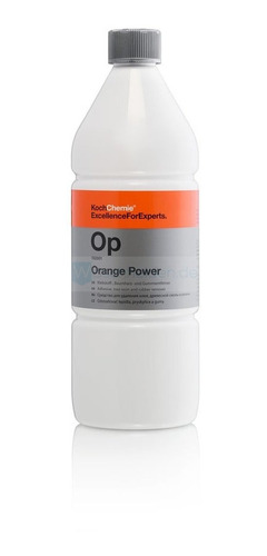 Op Orange Power Quita Adhesivos Y Resina Árbol Autos 1 L