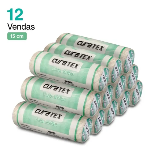 Venda Elástica Quirúrgica Curatex 15 Cm Ancho 12 Piezas | Meses sin ...
