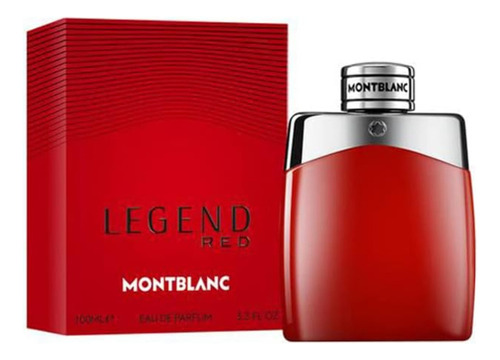 Montblanc Legend Red Masc Edp 100ml Volume Da Unidade 100 Ml