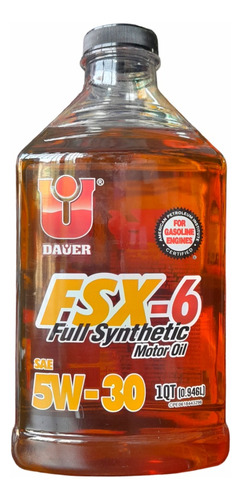 Aceite 5w 30 Full Sintetico Dauer