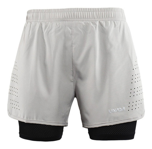 Lixada - Pantalones Cortos Para Correr 2 En 1 (secado Rápido