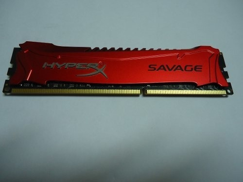 Memoria RAM Savage gamer color rojo 16GB 2 HyperX HX321C11SRK2/16