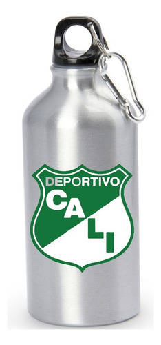 Termo Deportivo Cali Fútbol Botilito Botella Aluminio 