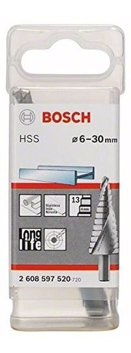 Mecha Escalonada Bosch 6 A 30 Mm 13 Medidas  2608597520