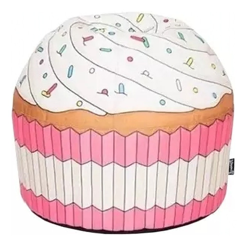 Puff Almohadón Asiento Cupcake Small Muffin Pastel Pattauf