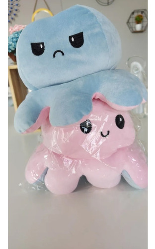 Imagem 7 de 8 de Polvinho Pelúcia Do Humor Troca Feliz Bravo E Polvo Tiktok