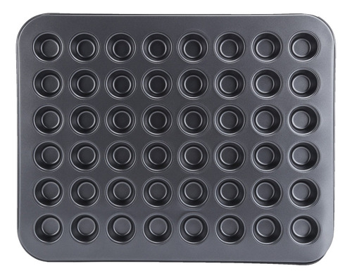 Mini Molde Redondo Antiadherente Para Hornear Cupcakes De 48