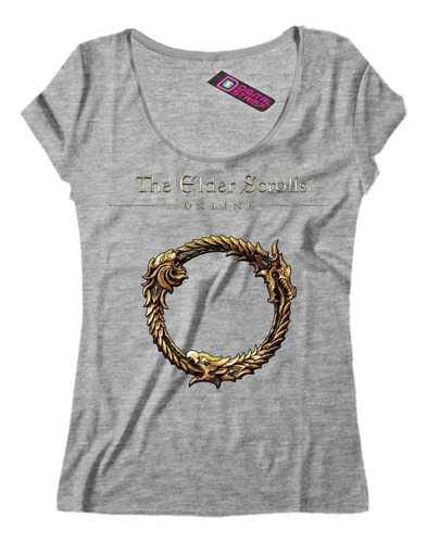 Remera Mujer The Elder Scrolls Online Rap 2 Dtg Premium