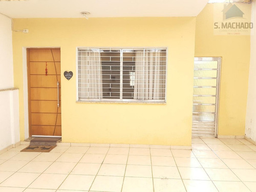 Imagem 3 de 15 de Casa Para Venda Em Santo André, Campestre, 3 Dormitórios, 2 Banheiros, 2 Vagas - Ve2019_2-1231984