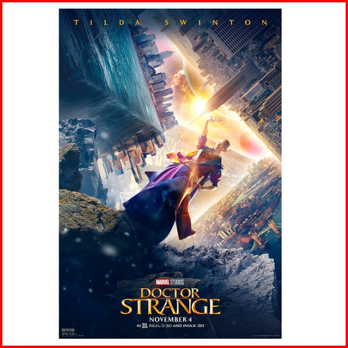 Poster Película Doctor Strange Marvel 2016 #10 - 40x60cm