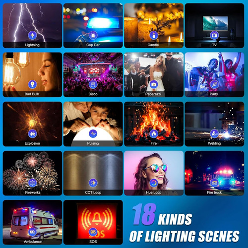 «kit De Iluminación De Vídeo Led Rgb Gvm 800d Con Lámpara De