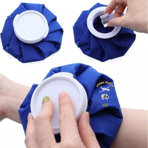 2 bolsas de hielo térmicas flexibles reutilizables para rodillas de 1 l/500 ml