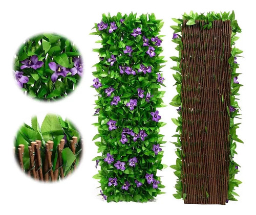 Pantalla De Malla J Artificial Ivy Fence