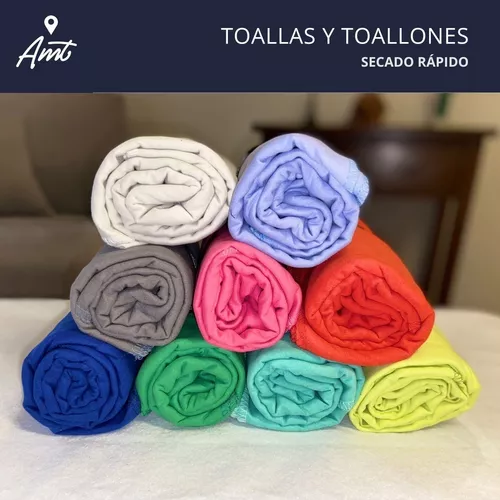 Toalla De Mano Institucional Spa, Gimnasios 30 x 50 Cm Pack x 6